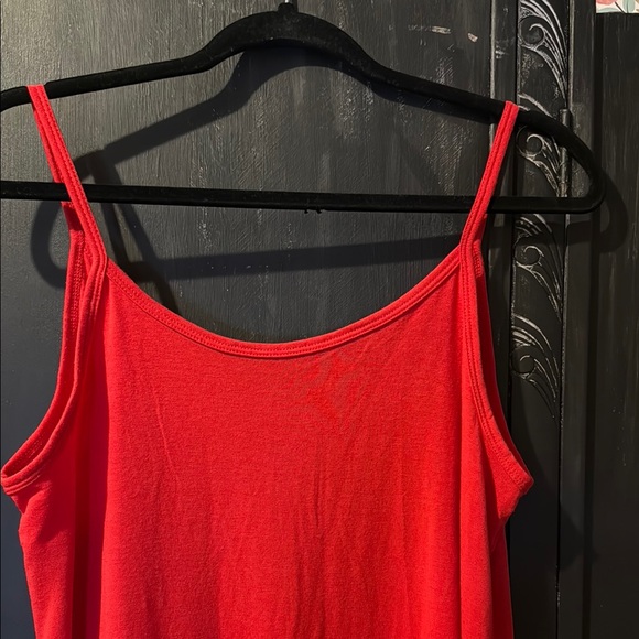 Zenana Reversible Red Spaghetti Cami - Picture 5 of 8